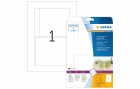 HERMA CD-Einleger 5036 Weiss, 25 Etiketten, Produkttyp