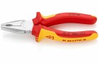 Knipex Kombizange 160 mm 1000 V verchromt, Typ: Kombizange