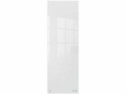 Nobo Glassboard 90 cm x 30 cm, Weiss, Tafelart