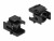Bild 0 DeLock Keystone-Modul 12.5 mm Durchführung, schwarz 4er-Pack