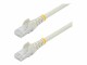 StarTech.com - 1m CAT6 Ethernet Cable, 10 Gigabit Snagless RJ45 650MHz 100W PoE Patch Cord, CAT 6 10GbE UTP Network Cable w/Strain Relief, White, Fluke Tested/Wiring is UL Certified/TIA - Category 6 - 24AWG (N6PATC1MWH)