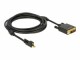 DeLock Mini-Displayport - DVI-D Kabel, 4K,