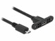 Bild 0 DeLock USB 2.0-Kabel Micro-USB B - Micro-USB B 1