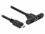 DeLock USB 2.0-Kabel Micro-USB B - Micro-USB B 1