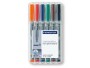 Staedtler Folienstift Lumocolor 312 6er-Set, wasserlöslich