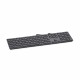 LMP Tastatur KB-1243 Schwarz, Mac CH-Layout mit Ziffernblock
