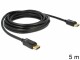 DeLock DisplayPort - Displayport Kabel, 5m