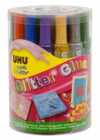 UHU       UHU Glitter Glue Dose 76 24 Stück, Kein Rückgaberecht