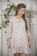 JDL Dress/Kleid 3/4 Spitze - Fanny rosé
