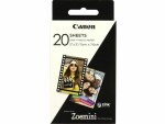 Canon Fotopapier ZINK ZP-2030 selbstklebend, 20 Blatt, Drucker