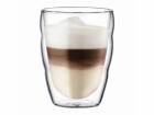 Bodum Thermobecher Pilatus 250 ml, 2 Stück, Transparent