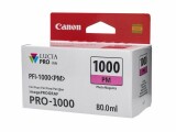 Canon Tinte PFI-1000PM / 0551C001 Photo Magenta, Druckleistung