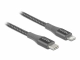 DeLock Daten- und Ladekabel USB Type-CÃ– zu Lightning grau 0,5