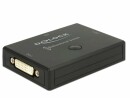 DeLock DVI-Switch 2in/1Out, 1in/2Out 4K/30Hz, Bedienungsart: Manuell