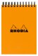 RHODIA Spiralblock orange       A7 - 11500C    kariert               80 Blatt