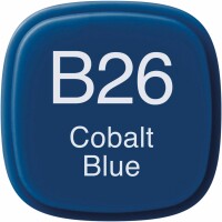 COPIC Marker Classic 2007576 B26 - Cobalt Blue, Kein