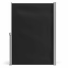 Seitenmarkise 200 x 500 cm schwarz