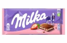 Milka Tafelschokolade Erdbeer 100 g, Produkttyp: Frucht
