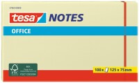 TESA Office Notes 75x125mm 576550000 gelb 100 Blatt, Kein