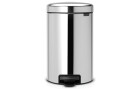 Brabantia Treteimer NewIcon 12 l, Brilliant Steel