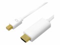 LogiLink - Adapterkabel - Mini DisplayPort männlich zu HDMI