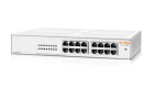 HPE Aruba Networking HP 1430-16G: 16 Port Switch, 1Gbps, AutoUplink, lüfterlos