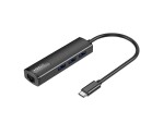 onit USB-C-Hub 3A1RJ45, Stromversorgung: USB, Anzahl Ports: 4