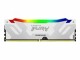 Kingston 32GB DDR5-6000MT/S CL32 DIMM FURY RENEGADE RGB WHITE XMP