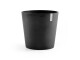 Ecopots Pflanzentopf Amsterdam 50, Dunkelgrau, Volumen: 62 l