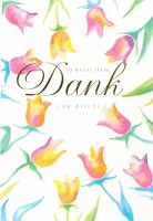 ABC Dankeskarte Blume&Blatt 1120002700 B6, Kein