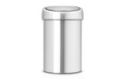 Brabantia Toucheimer Touch Bin 3 l, Matt Steel, Fassungsvermögen