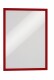 DURABLE   Sichtfenster Duraframe - 487303    rot, selbstklebend     2 Stück