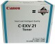 CANON     Toner                     cyan - C-EXV21C  IR C3380         14'000 Seiten