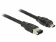 DeLock FireWire-Kabel 800Mbps 6Pin-4Pin 3