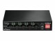 Bild 4 Edimax PoE+ Switch ES-5104PH V2 5 Port, SFP Anschlüsse