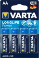 Varta Longlife Power Alkaline Batterie AA 1.5 V 4-Blister