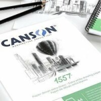 CANSON Skizzenpapier A3 31412A005 180g, weiss 30 Blatt, Kein