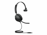 Jabra Headset Evolve2 40 SE Mono UC Schwarz, USB-A