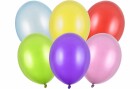Partydeco Luftballon Uni Strong Metallic 10 Stück, Mehrfarbig,