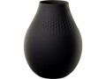 Villeroy & Boch Vase Collier Perle No. 2, Schwarz, Höhe: 20
