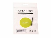 Bemero Audio-Adapter BA2001 Klinke 6,3mm male - Klinke 3,5mm