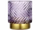 EGLO Leuchten Windlicht Bezamby Gold/Lila, Detailfarbe: Gold, Lila