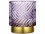 EGLO Leuchten Windlicht Bezamby Gold/Lila, Detailfarbe: Gold, Lila