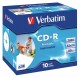 VERBATIM  CD-R    Jewel      80MIN/700MB - 43325     52x     fullprint       10 Pcs