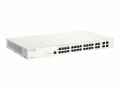 D-Link Switch 24G 4SFP PoE 193W Nucl 24x10/100/1000 4xSFP