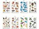 Z-Design Motivsticker Tiere 40 Blatt, 485 Sticker, Motiv: Tiere