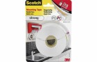 3M Innenmontageband 19 mm x 5 m, Weiss, Breite