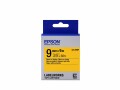 Epson LabelWorks LK-3YBP - Schwarz auf Gelb - Rolle