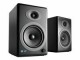 audioengine Regallautsprecher Paar A5+ Wireless Schwarz, Detailfarbe