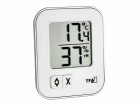 TFA Dostmann Thermo-/Hygrometer MOXX Weiss, Detailfarbe: Weiss, Typ